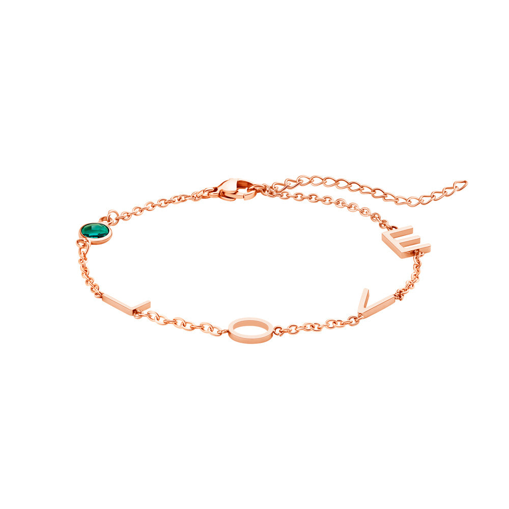 Personalized Letter Combination Bracelet