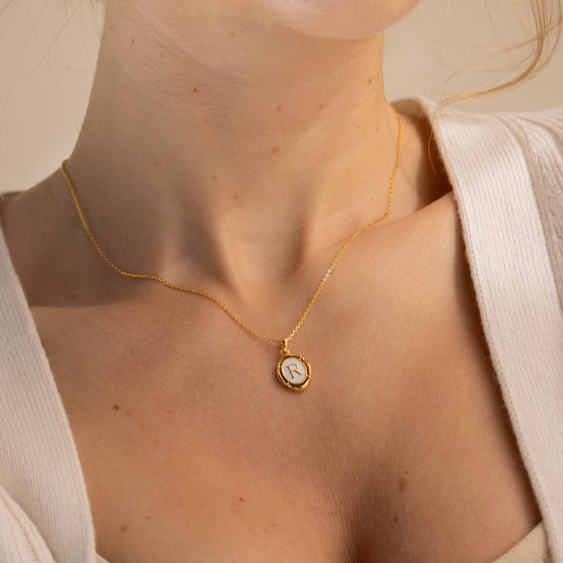Initial Pendant Necklace(A-Z)