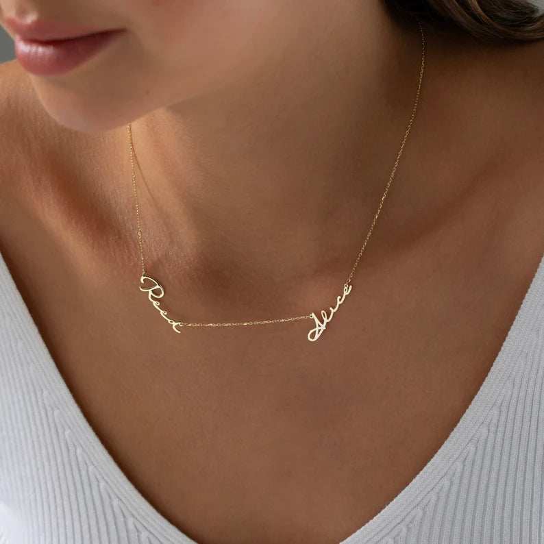 Personalized Multi-Name Necklace
