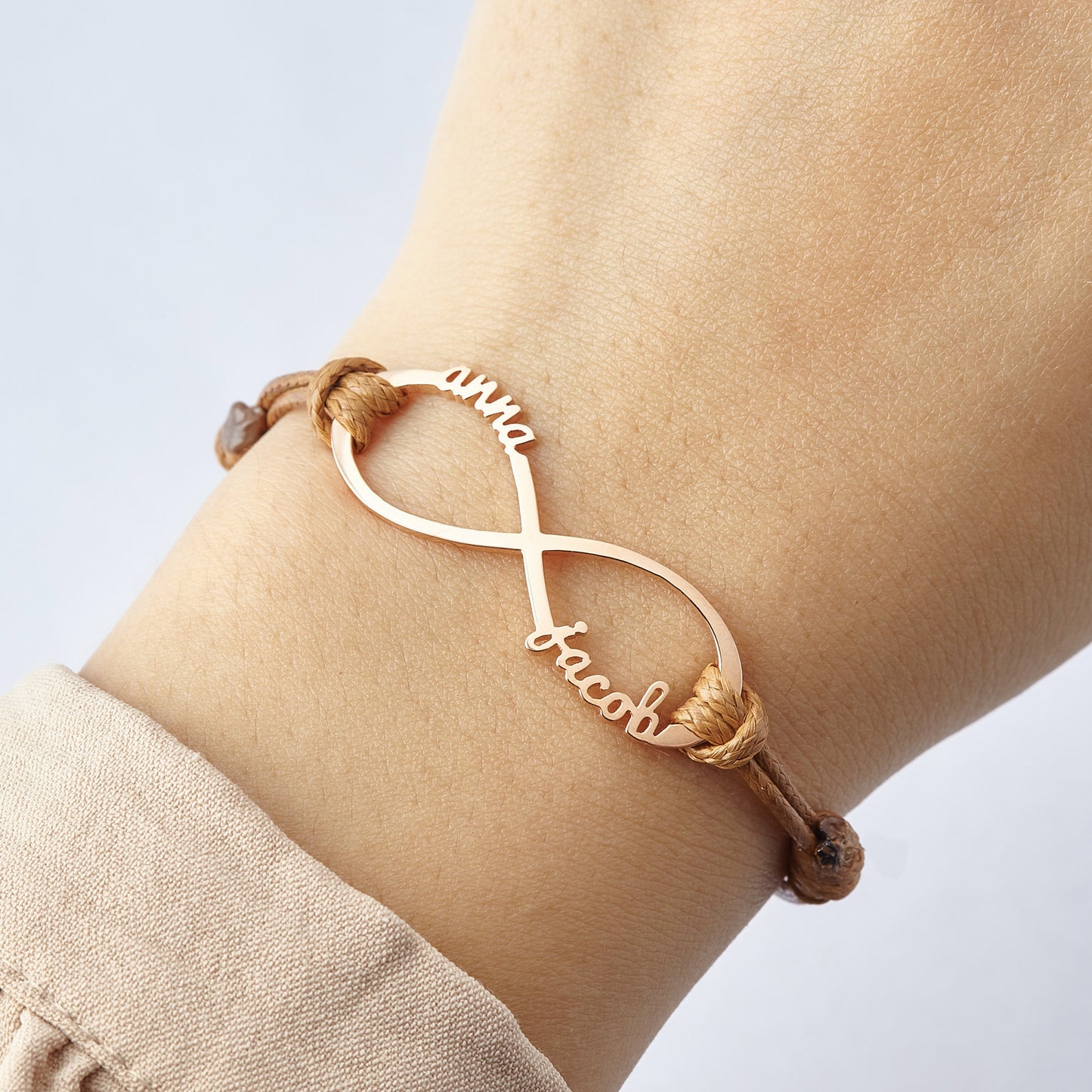 Personalized Infinity Name Bracelet(Up 4 Names)