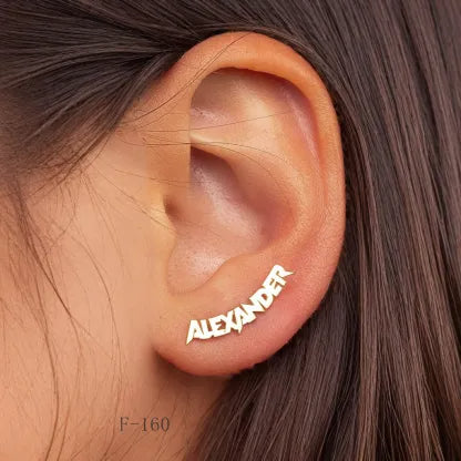Personalized Fashionable Name Earrings
