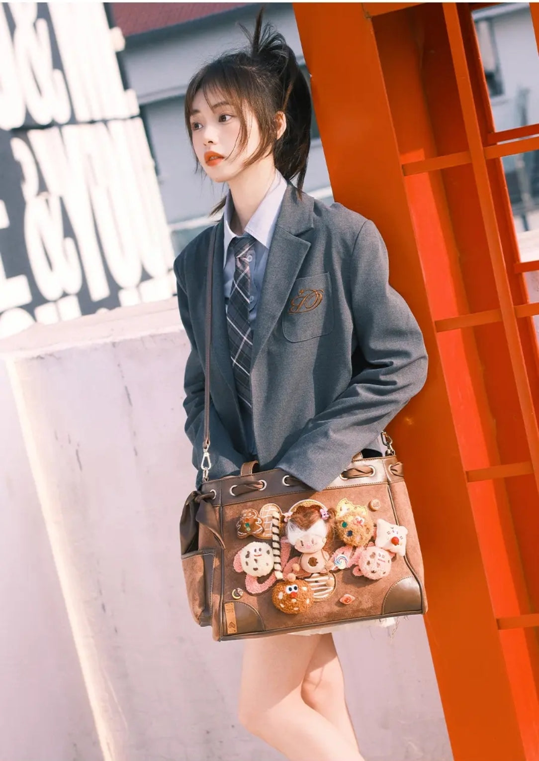 A Cookie Raised on Cookies – Trendy & Versatile Shoulder Tote Bag(Handcrafted)