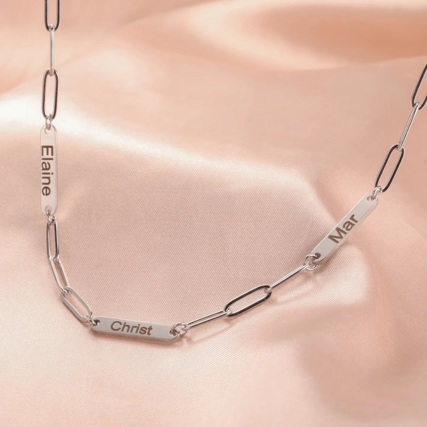 Personalized Bar Name Necklace