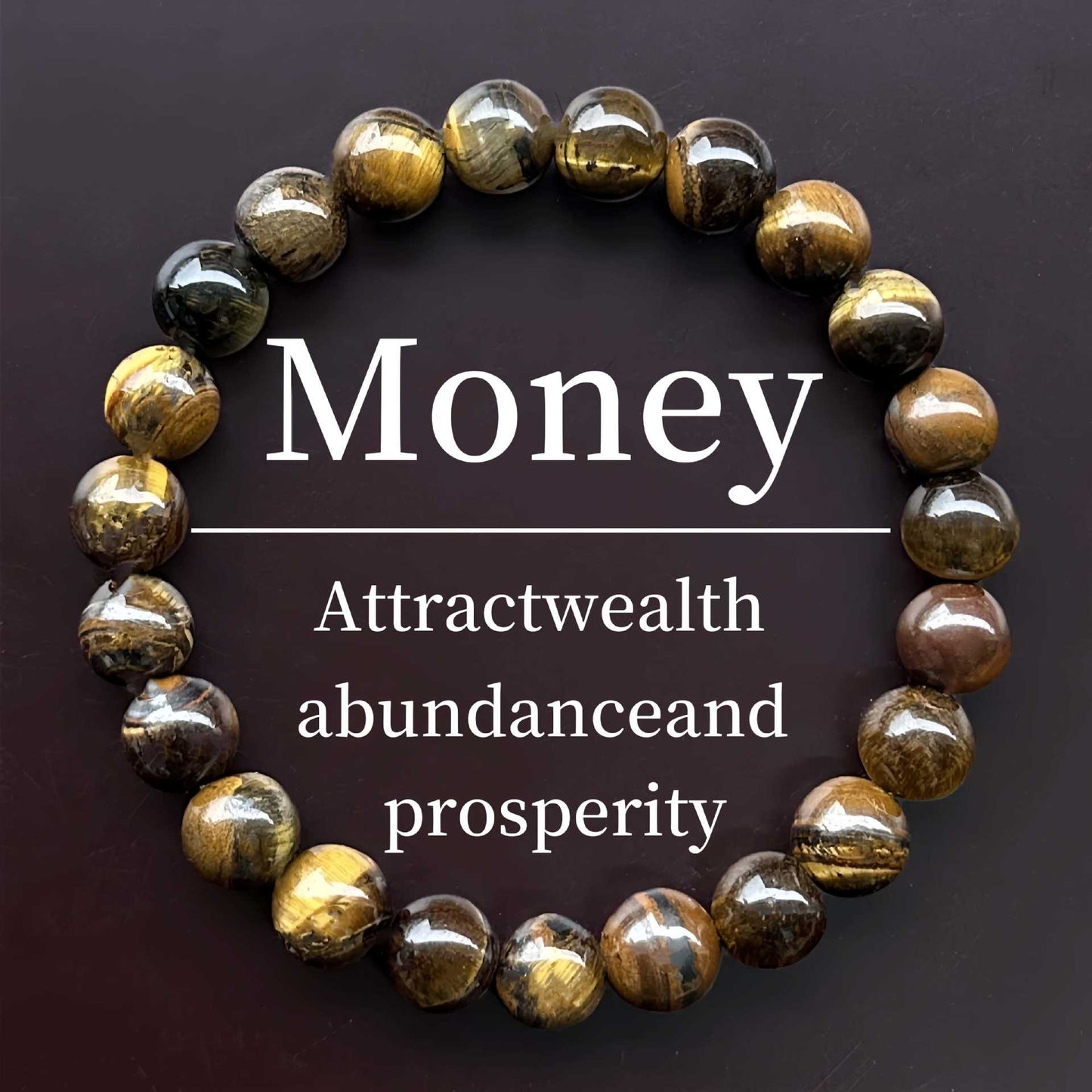 Tiger Eye, Obsidian, and Crystal Blessing Bracelet - Your Source of Luck and Protection