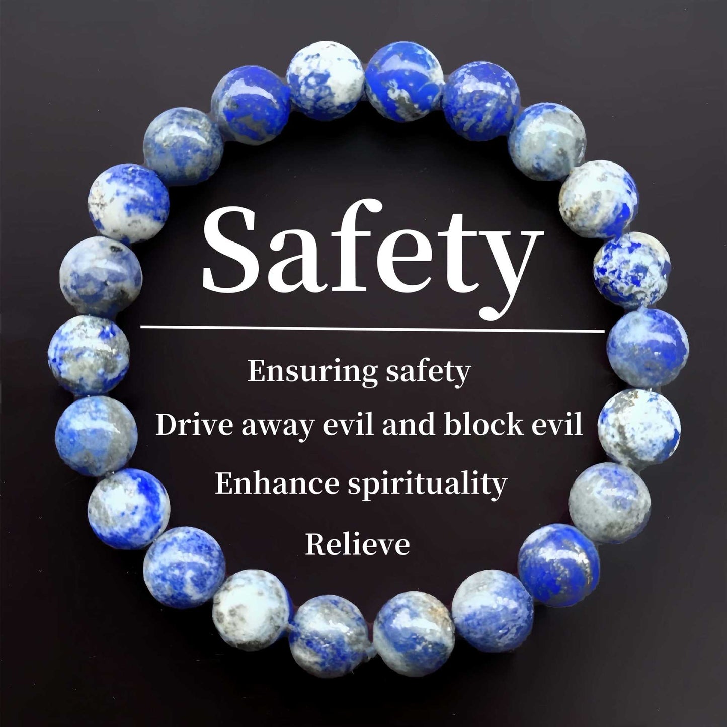 Tiger Eye, Obsidian, and Crystal Blessing Bracelet - Your Source of Luck and Protection