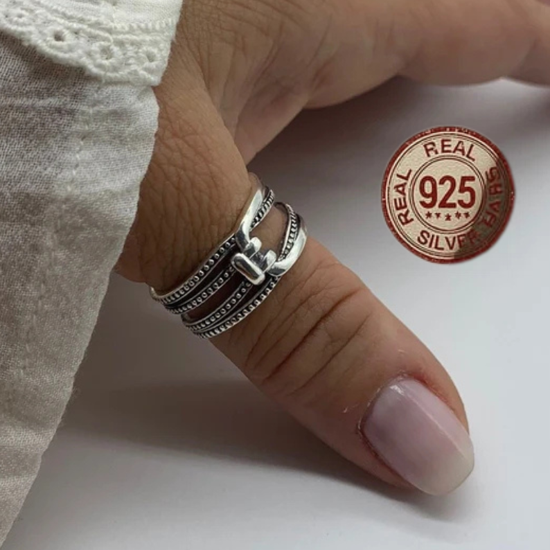 Woven Knot Thumb Ring