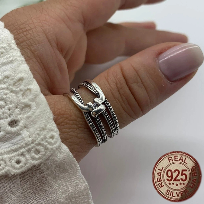 Woven Knot Thumb Ring