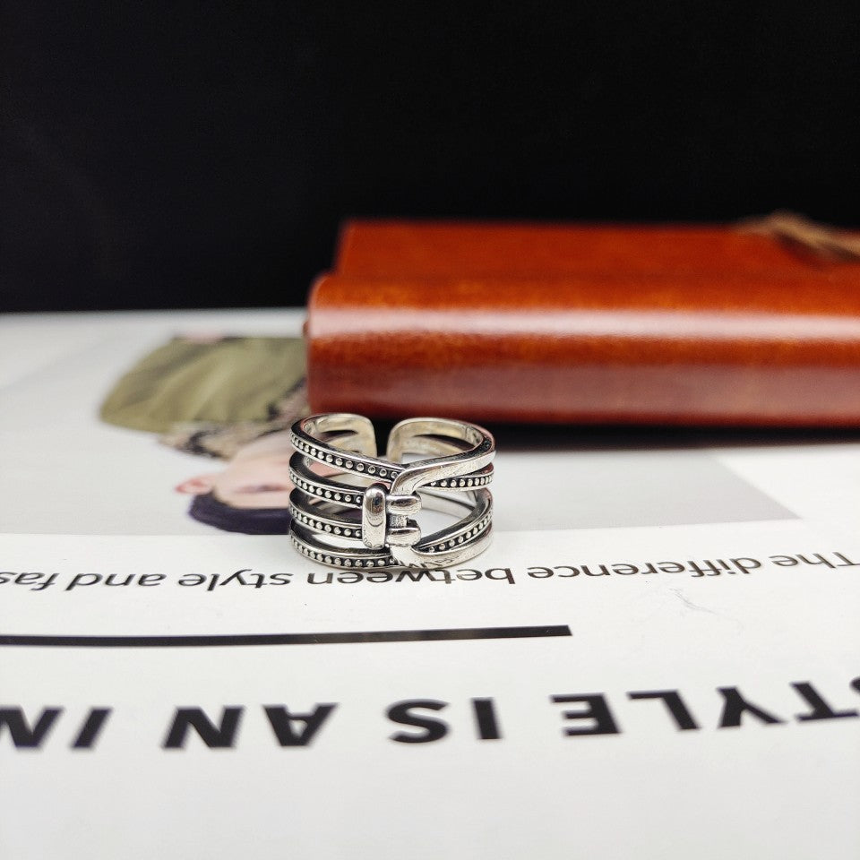 Woven Knot Thumb Ring