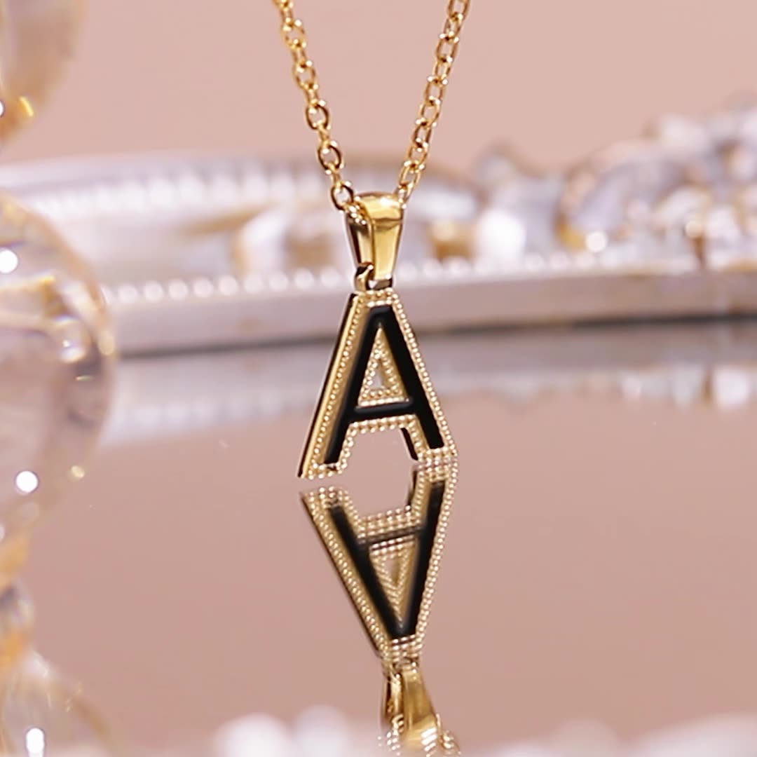 INS-Style Letter Necklaces