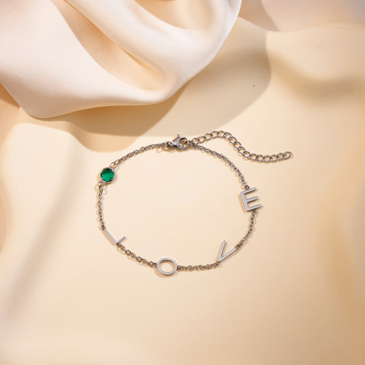 Personalized Letter Combination Bracelet