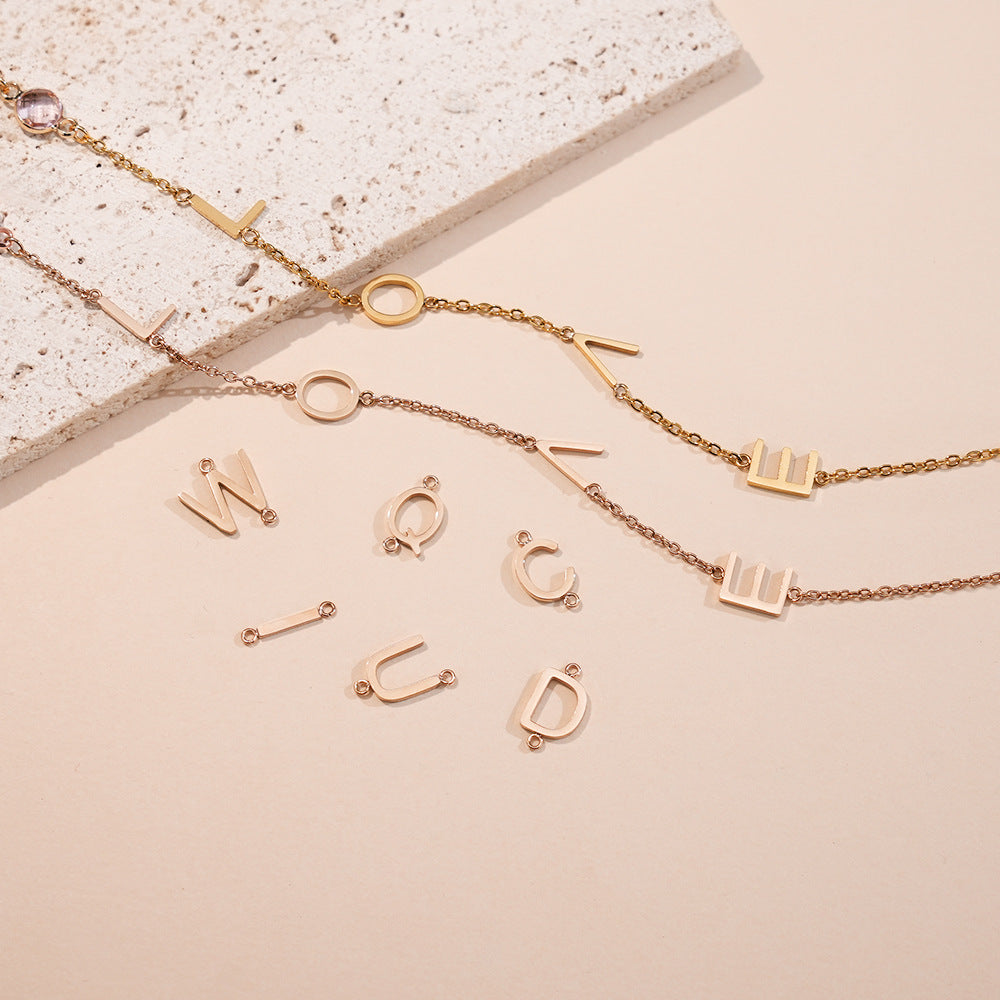 Personalized Letter Combination Necklace