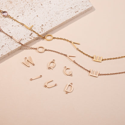 Personalized Letter Combination Necklace