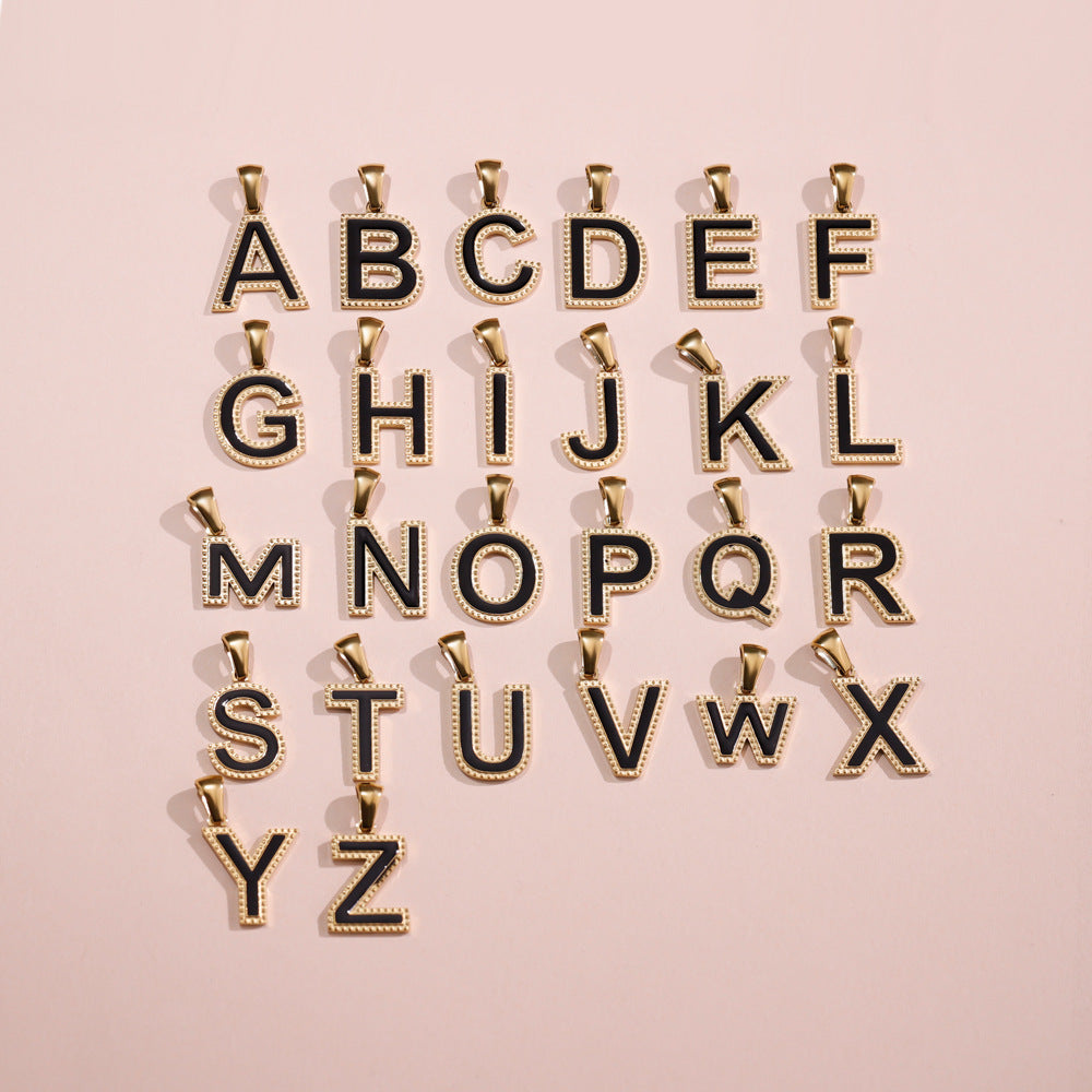 INS-Style Letter Necklaces