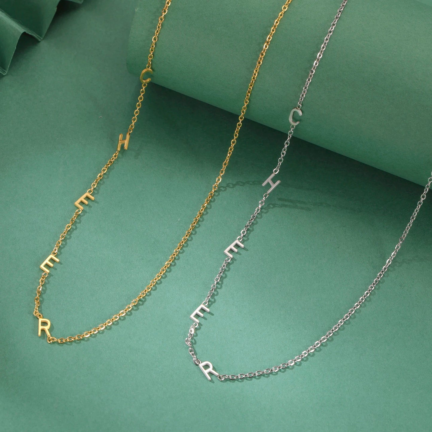Personalized Letter Combination Necklace