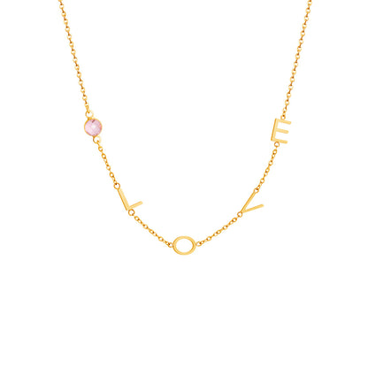 Personalized Letter Combination Necklace