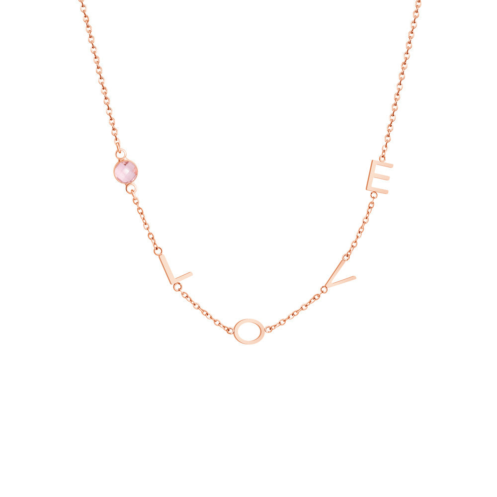 Personalized Letter Combination Necklace