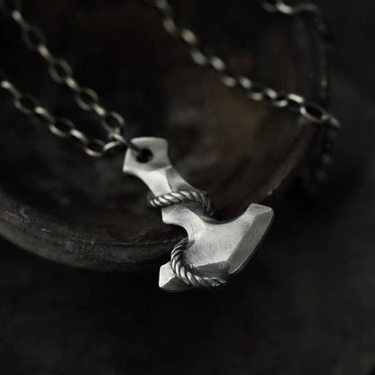 Anchor Necklace-Handmade in 999 Sterling Silver