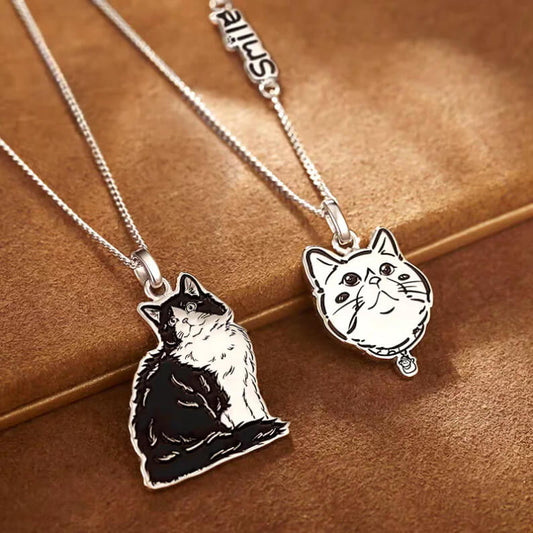 Pet Photo Necklace -Sterling Silver