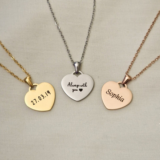 Creative Love Lettering Necklace