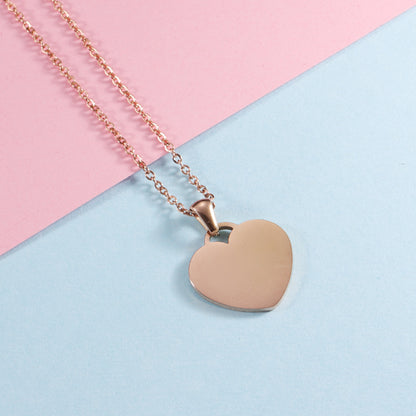 Creative Love Lettering Necklace