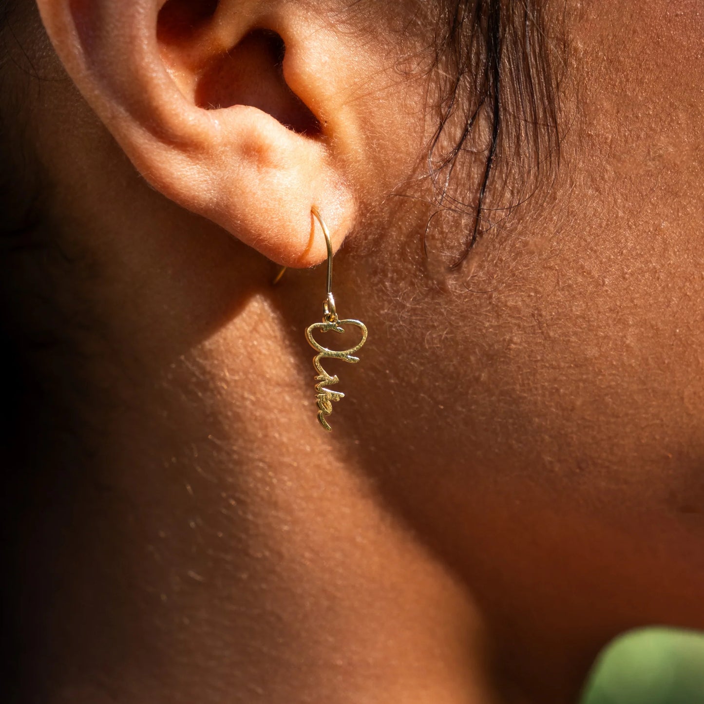 Personalized  Name Earrings  (925 Sterling Silver)