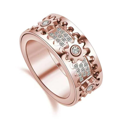 Starry Sky Lucky Gear Ring