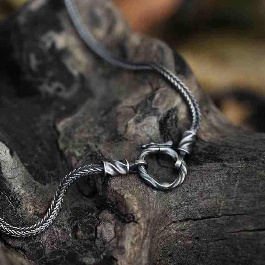 Infinity Necklace-Handmade in 925 Sterling Silver