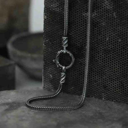 Infinity Necklace-Handmade in 925 Sterling Silver