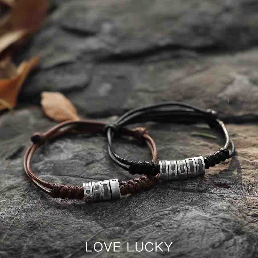 Morse Code Bracelet-Handmade in 999 Sterling Silver