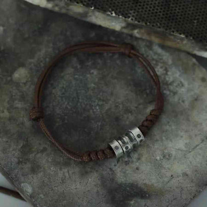 Morse Code Bracelet-Handmade in 999 Sterling Silver