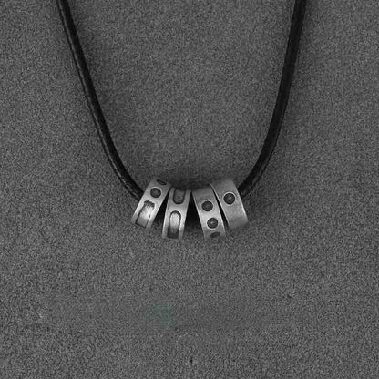 Morse Code Necklace - Handmade in 999 Sterling Silver