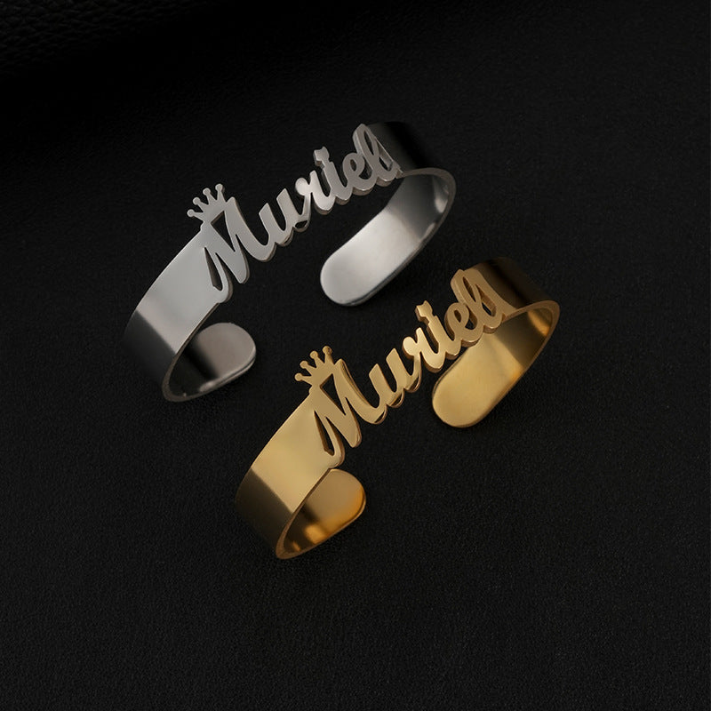 Personalized Name Bangle
