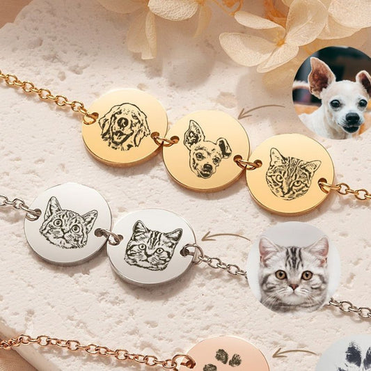 Custom Pet Face Bracelet