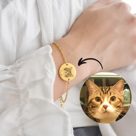 Personalized Pet Portrait Bracelets -Turn Your Pet's Photo into Timeless Wearable Art
