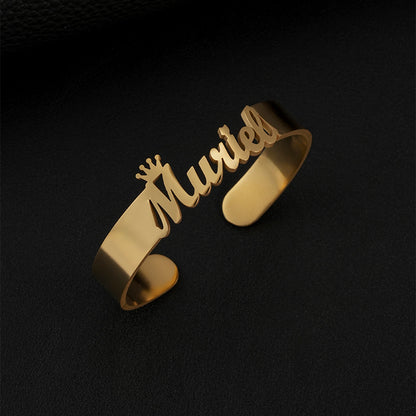 Personalized Name Bangle