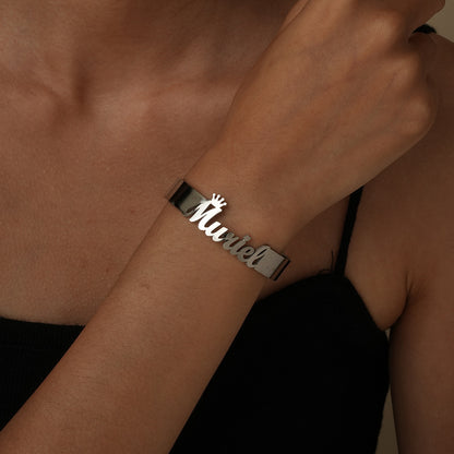 Personalized Name Bangle