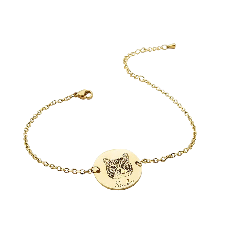 Personalized Pet Portrait Bracelets -Turn Your Pet's Photo into Timeless Wearable Art