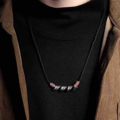 Soul of the Andes Necklace-Handmade in 999 Sterling Silver