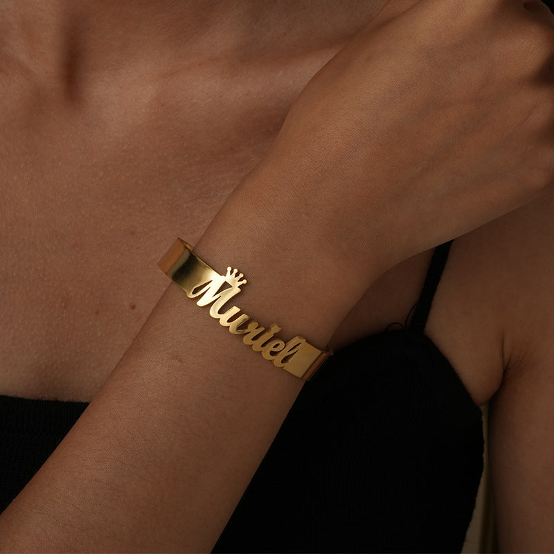 Personalized Name Bangle