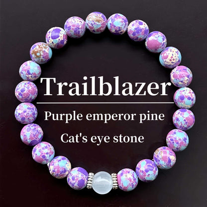 Tiger Eye, Obsidian, and Crystal Blessing Bracelet - Your Source of Luck and Protection