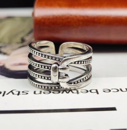 Woven Knot Thumb Ring
